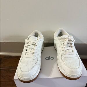 ALO Yoga White Athletic Shoes